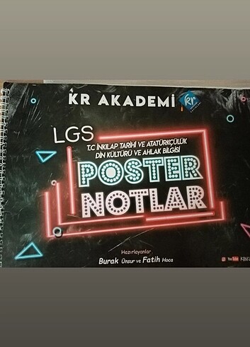 8.SINIF LGS POSTER NOT