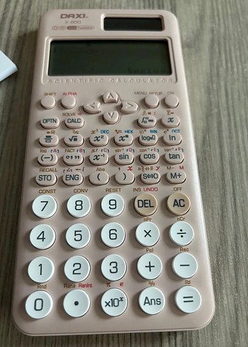 DAXI X-900 Bilimsel Hesap Makinesi Beyaz - Görsel 2