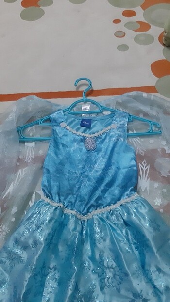8 Yaş Beden mavi Renk Çocuk Elsa kostüm