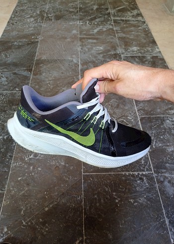 Nike Spor Ayakkabı Gri Bağcıklı