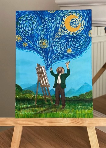 Van Gogh Temalı Tablo - Görsel 3