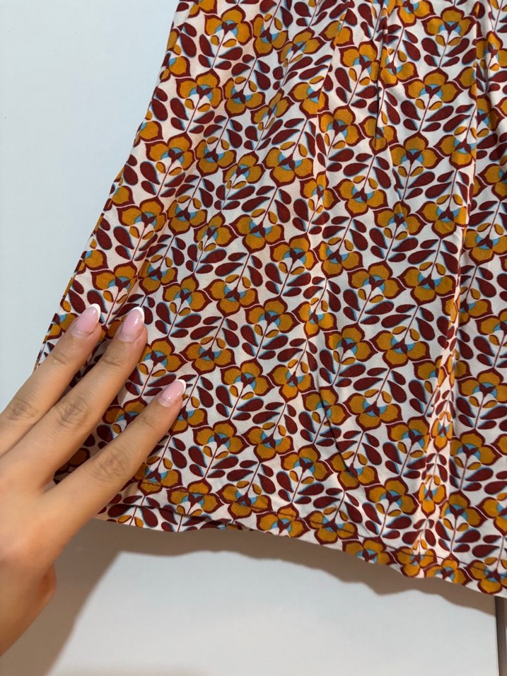 Renkli Pilili Bohem Mini Şort - Görsel 4