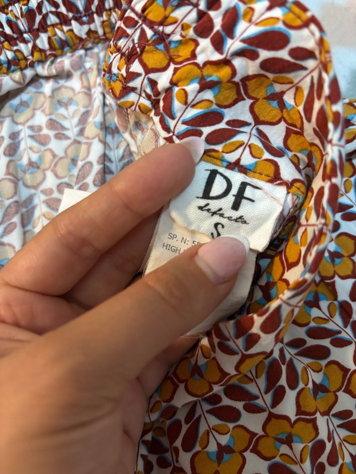 Renkli Pilili Bohem Mini Şort - Görsel 5