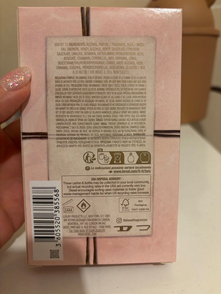 Diesel Fuel For Life 50 ml  Parfüm - Görsel 3