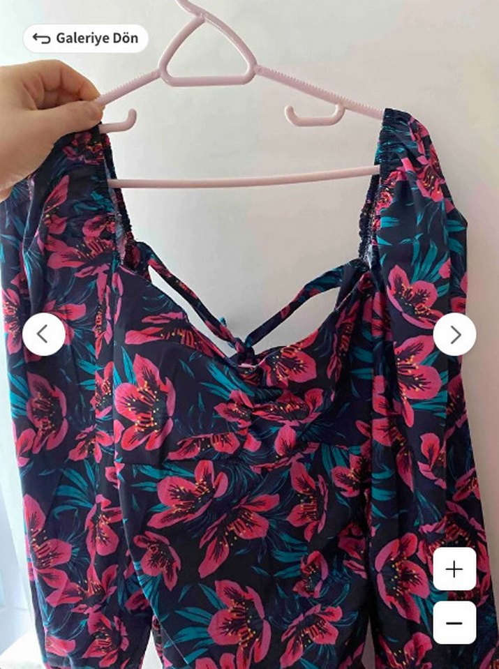 Pembe Drapeli Straplez Mini Elbise - Görsel 2