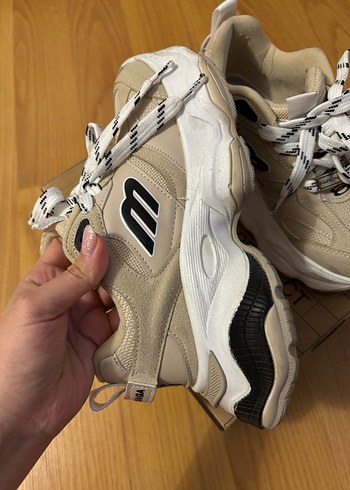 Bej Kadın Spor Ayakkabı - Görsel 3