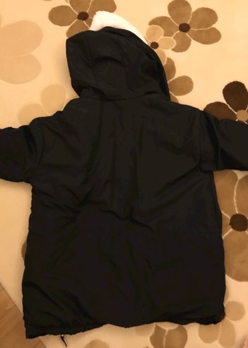 Nike Düğmeli Siyah Midi Kadın Ceket