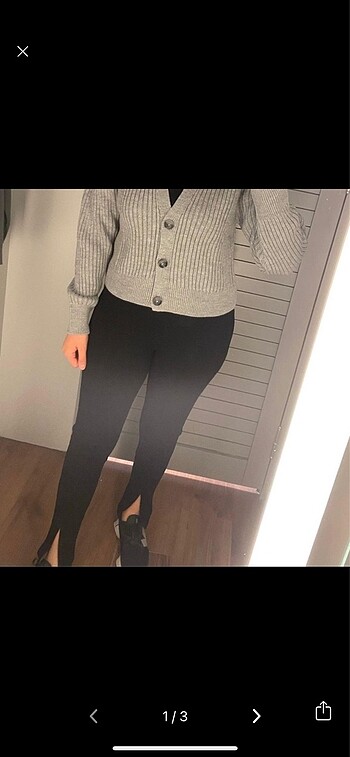 Mango yırtmaçlı tayt