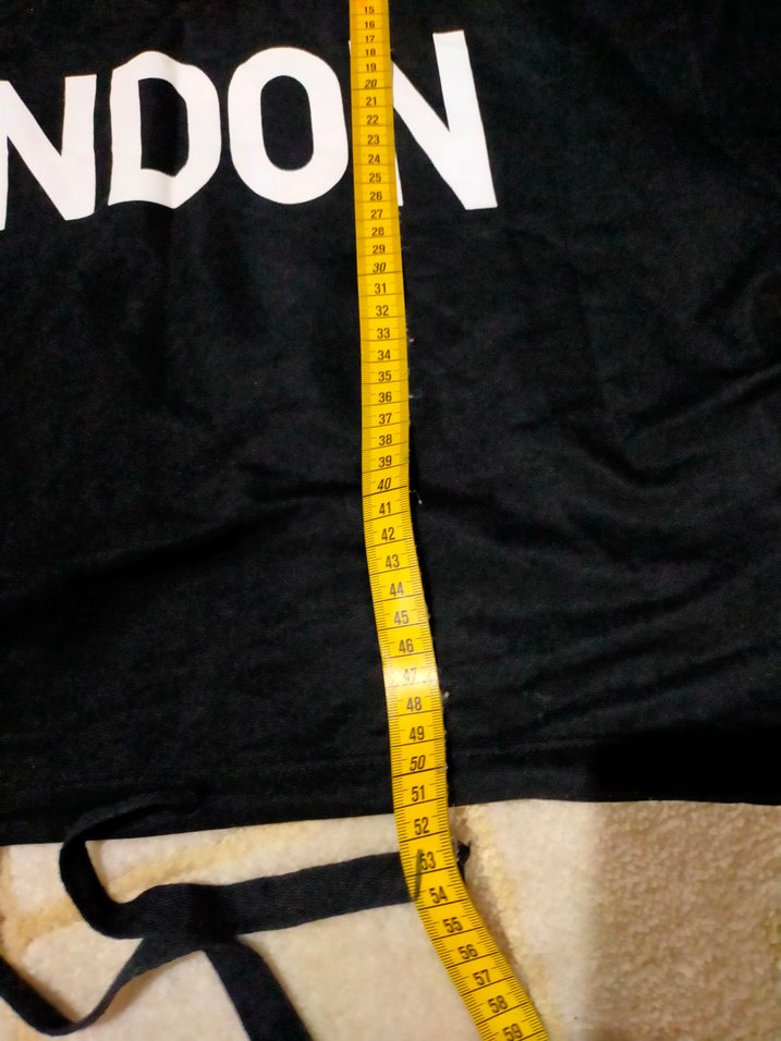 Kapüşonlu Siyah Sweatshirt m London - Görsel 2