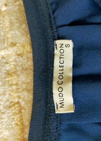 Lacivert Triko Uzun Kollu Bluz - Görsel 2