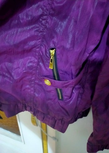 Mor Kadın lFermuarlı Ceket s - Görsel 3