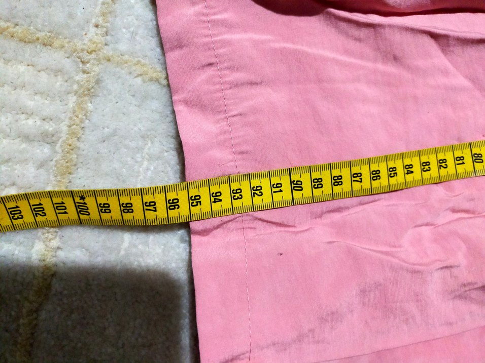 Pembe Pilili Bol Kesim Keten Kadın Pantolon - Görsel 5