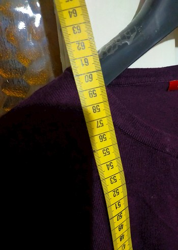 Mor Uzun Kollu Kadın Triko Kazak LC Waikiki s - Görsel 3