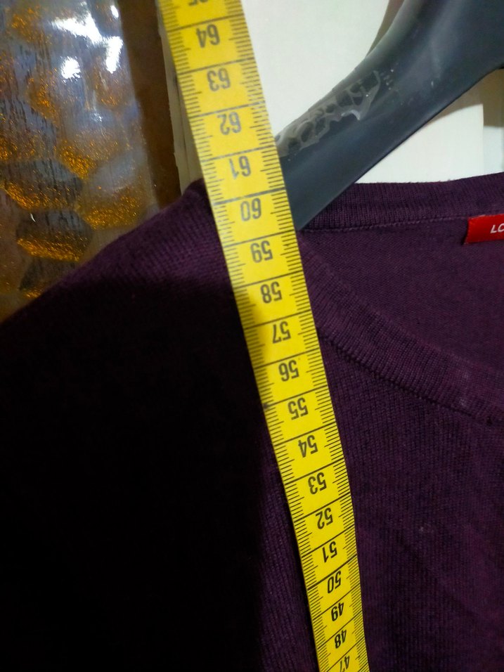 Mor Uzun Kollu Kadın Triko Kazak LC Waikiki s - Görsel 3