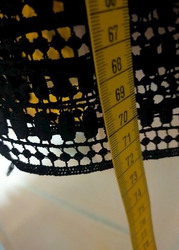 Çiçek Desenli Bohem Kadın Mini Bluz London m beden - Görsel 4