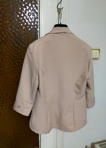 Bej Kadın Midi Blazer m beden - Görsel 3