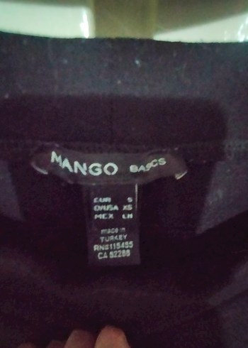 mango L beden tayt siyah - Görsel 2
