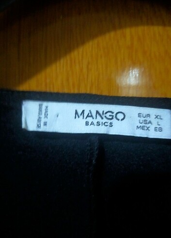 Mango Mango xl siyah tunik