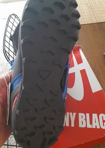 41 Beden mavi Renk Tony black yeni etiketli spor ayakkabi 41 numara