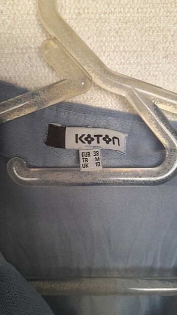 38 Beden Koton şifon gömlek