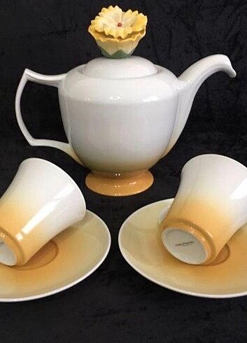 Kütahya Porselen Arte Bianco Çay Seti.Sıfır Ürün