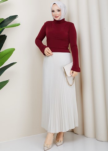 BADY VE PLİSELİ ETEK KOMBİNİ - Görsel 3