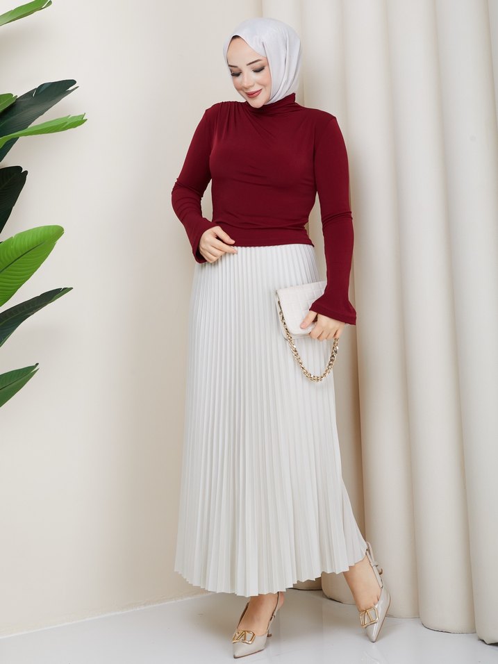 BADY VE PLİSELİ ETEK KOMBİNİ - Görsel 5