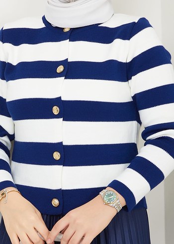 TRİKO VE PLİSELİ ETEK KOMBİNİ - Görsel 4