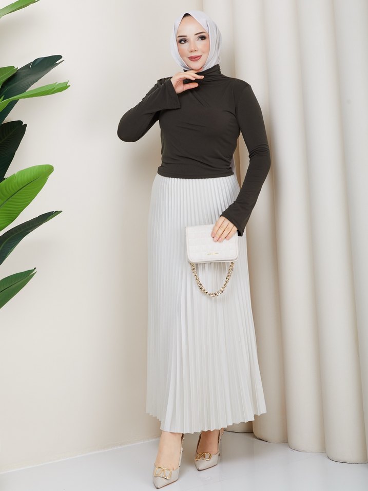 BADY VE PLİSELİ ETEK KOMBİNİ - Görsel 3