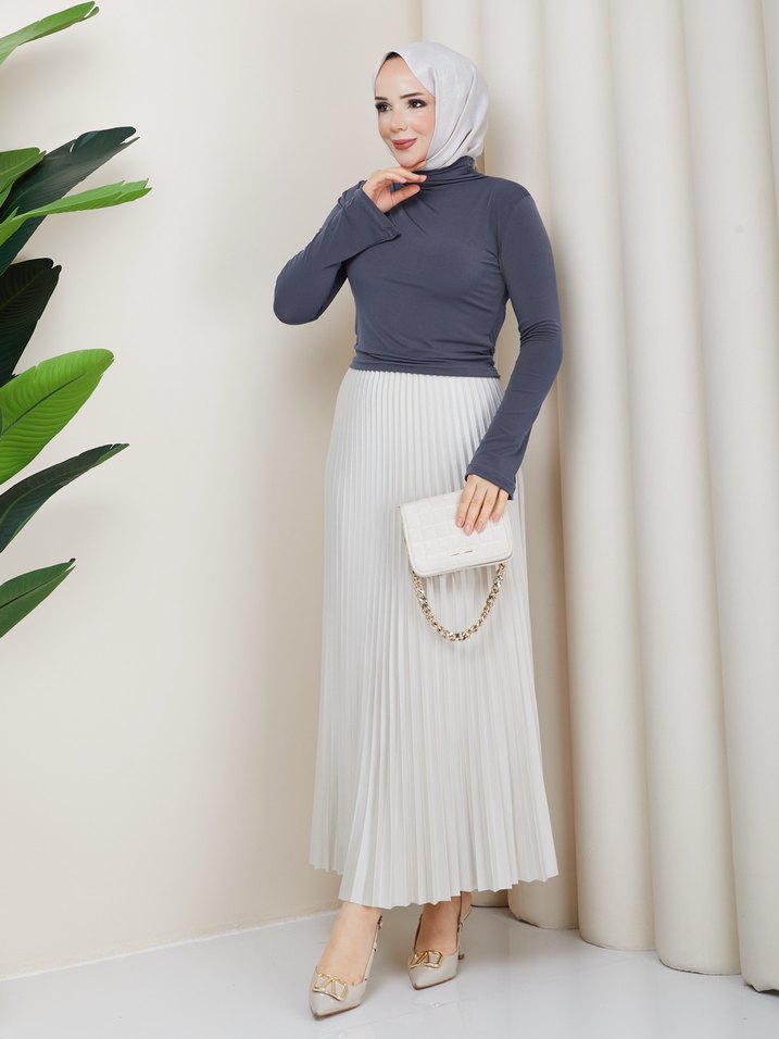 BADY VE PLİSELİ ETEK KOMBİNİ - Görsel 3