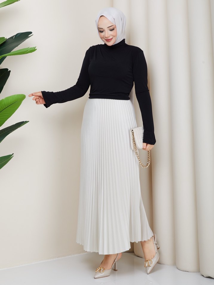 BADY VE PLİSELİ ETEK KOMBİNİ - Görsel 5