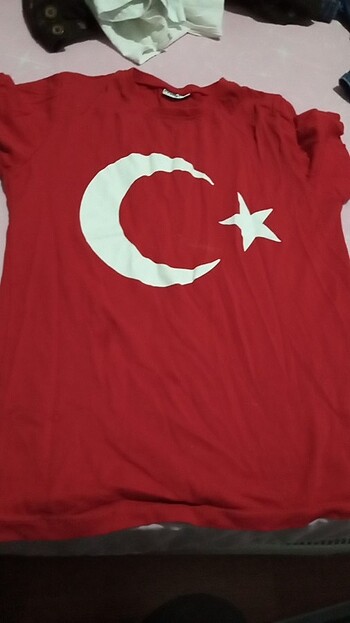 Türk bayrağı t-shirt 