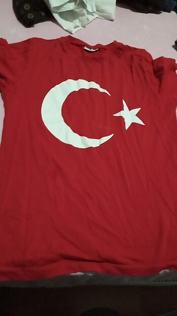 Diğer Türk bayrağı t-shirt 