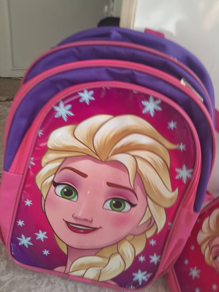 Mor Renkli Çocuk Okul Çantası - Görsel 2