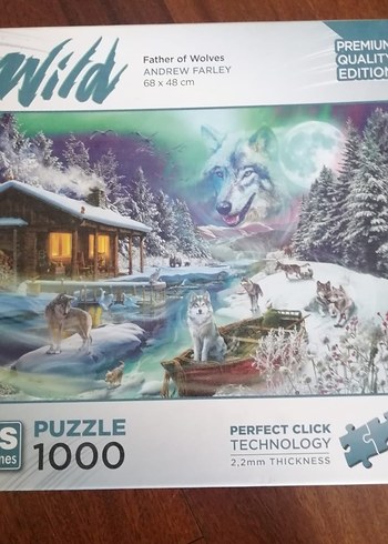 Kurt Temalı 1000 Parça Puzzle