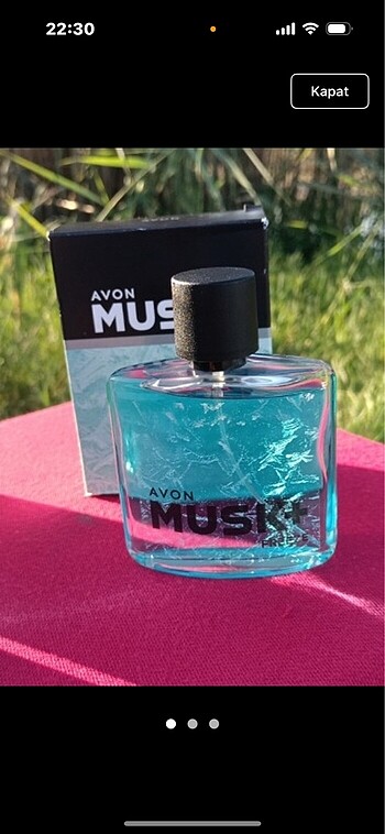 Musk erkek parfümü