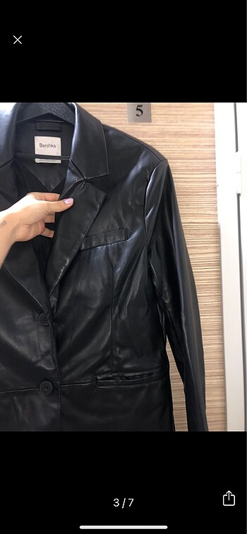 s Beden Bershka deri blazer