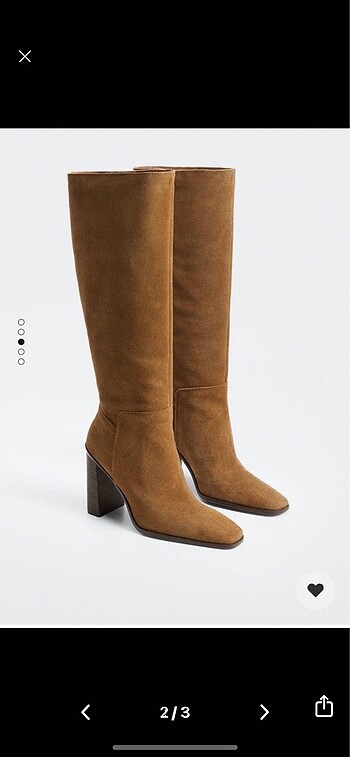 38 Beden camel Renk Mango Kovboy Çizme