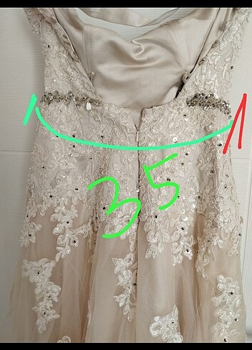 Özel tasarım gelinlik - Görsel 2