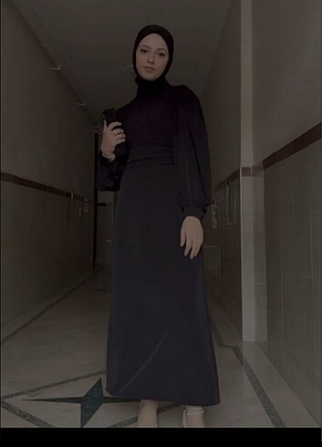 Birgül bektaş nora siyah elbise 