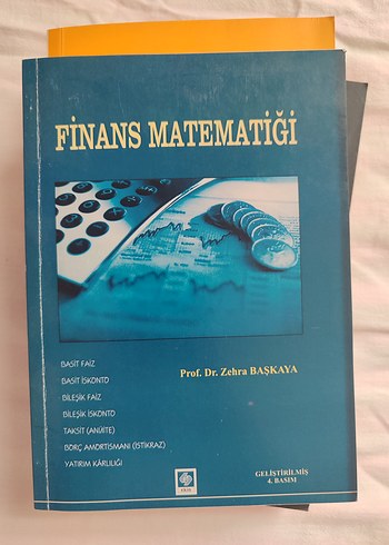 Finans Matematiği Kitabı Prof. Dr. Zehra Başkaya