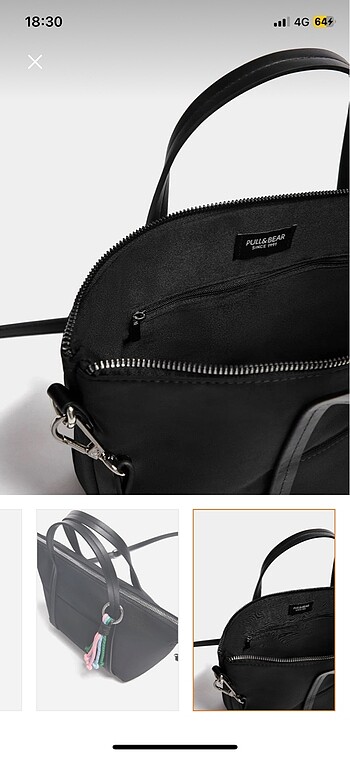  Beden Pull and bear tote çanta