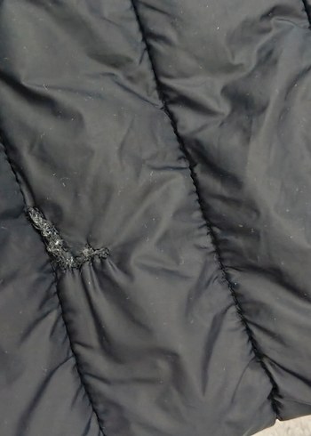 Siyah Fermuarlı Kadın Kışlık Mont - Görsel 5