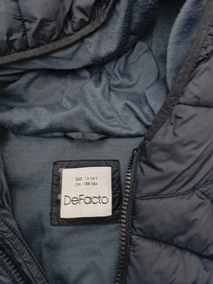 Siyah Fermuarlı Kadın Kışlık Mont - Görsel 4