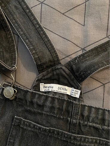 bershka kot tulum elbise - Görsel 5