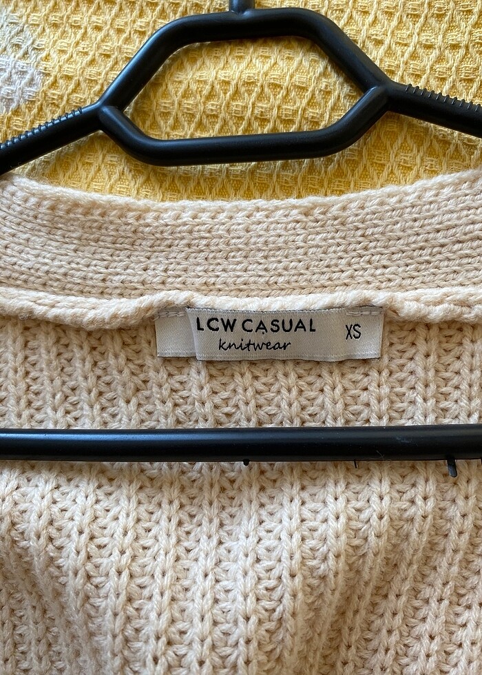 v yaka örme hırka - Görsel 2