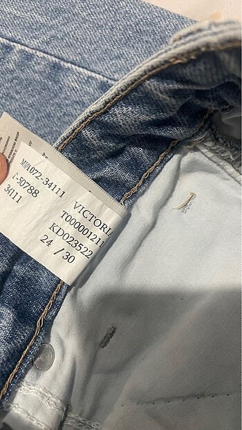 34 Beden Mavi jean
