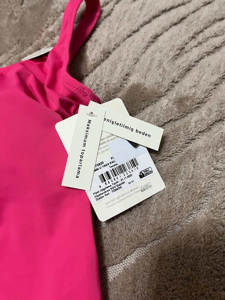 Pembe Basic Kadın Mayo eros marka sıfır - Görsel 2