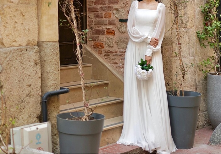 nikah elbisesi