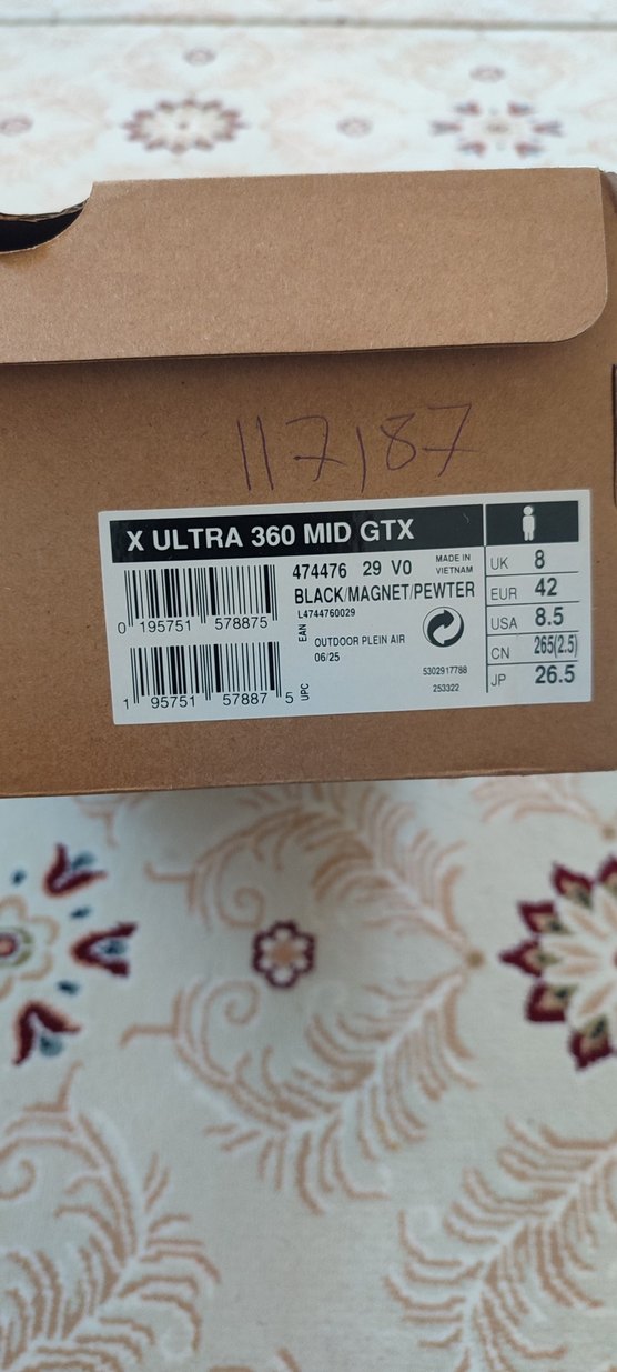 2 Yıl Garantili SALOMON X ULTRA 360 MID GORE- TEX ERKEK OUTDOOR - Görsel 4